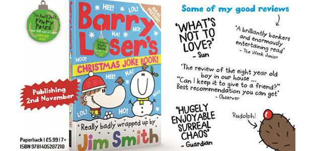 Barry Loser’s Christmas Joke Book Really badly wrapped up by […]
