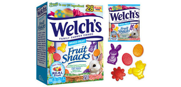 Welch’s Easter-shaped fruit snacks – bunnies, flowers, eggs and chicks […]