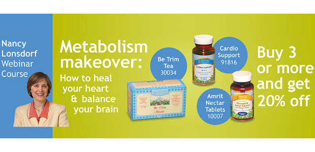 MAHARISHI AYURVEDA Metabolism makeover: How to heal your heart & […]