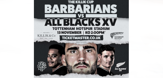 The Killik Cup – Barbarians v All Blacks XV HALF […]